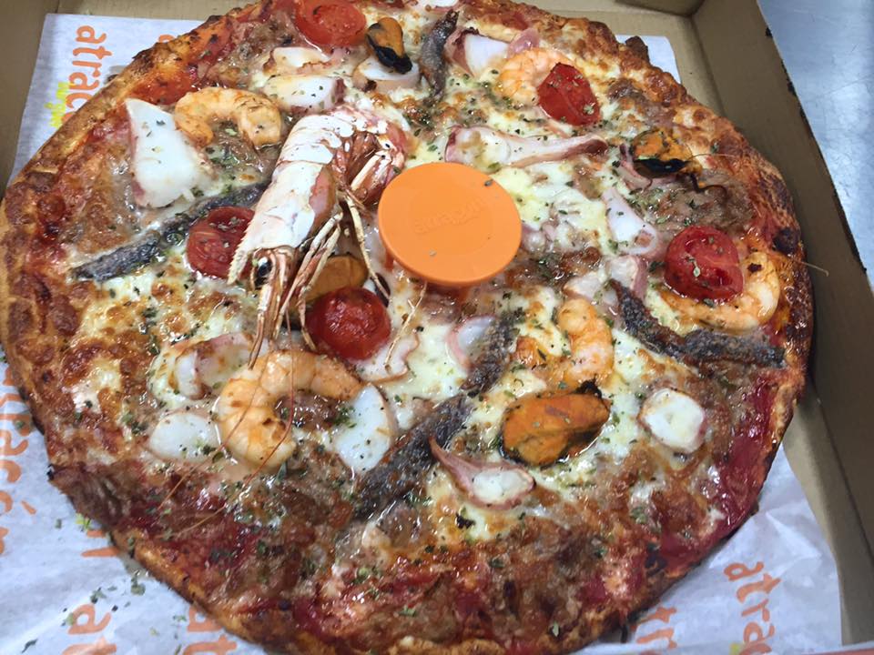 pizza frutti di mare - Atracon