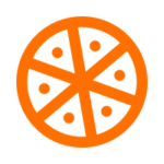 Icono Pizza Naranja
